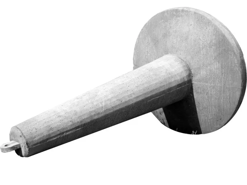 Fundamenty liniowe – bez wydrążeń – pojedyncze typu F