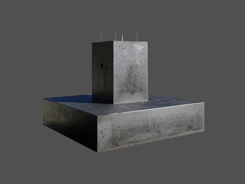 Fundamenty stacyjne typu F