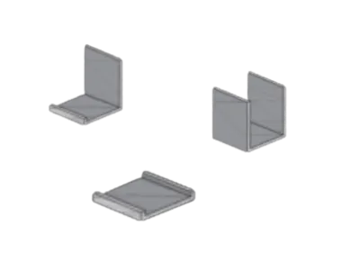 Kształtki wieńcowe typu L, C, U