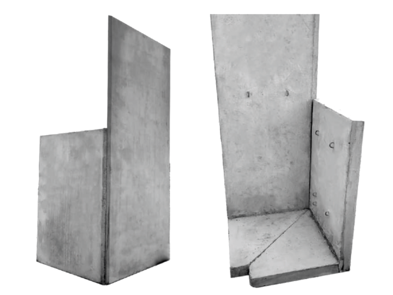 Mury oporowe narożne