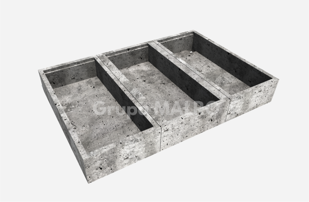 Betonowe misy pod transformatory