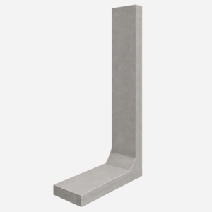 Mur Oporowy typu L 350x100x15x170 cm