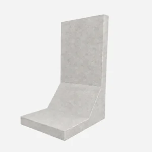 Mur Oporowy typu L 150x100x10x100 cm