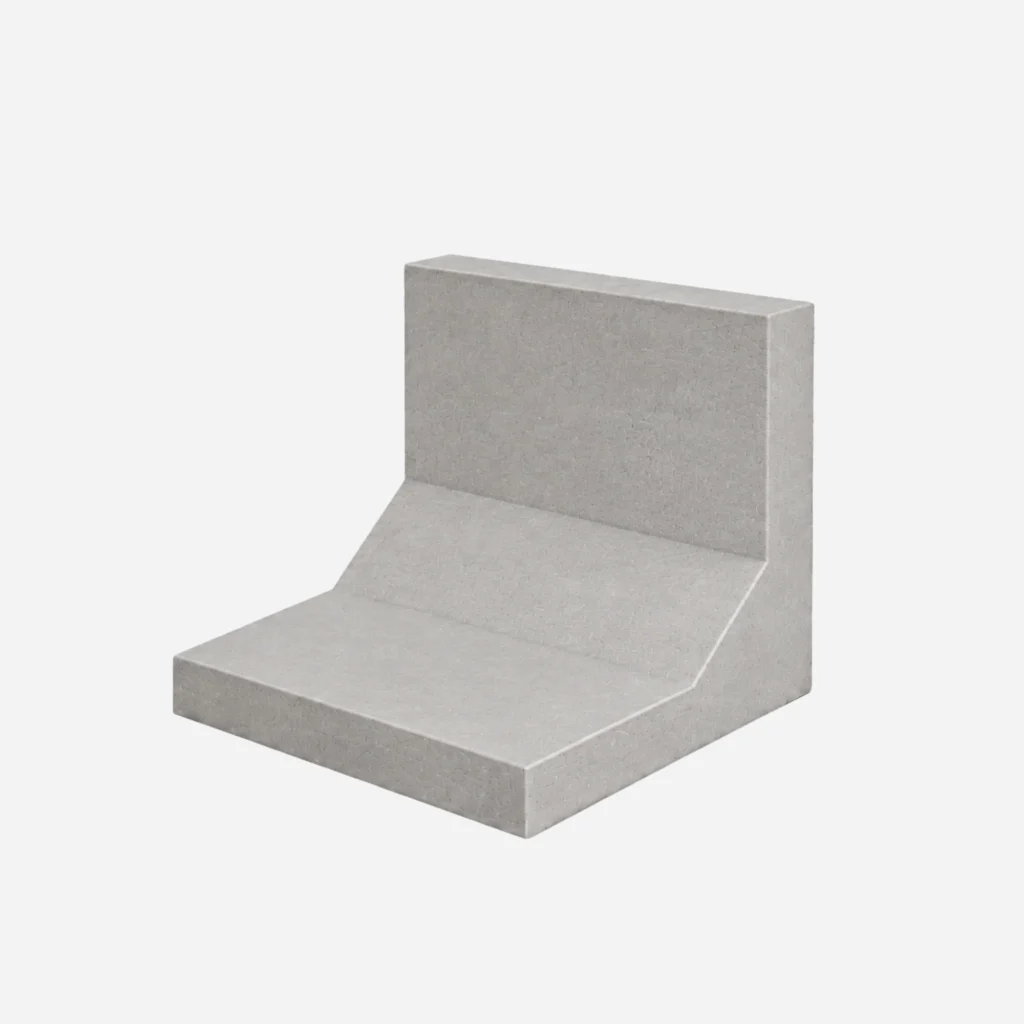 Mur Oporowy typu L 200x200x12x100 cm