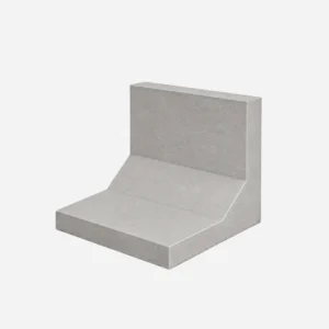 Mur Oporowy typu L 200x200x12x100 cm